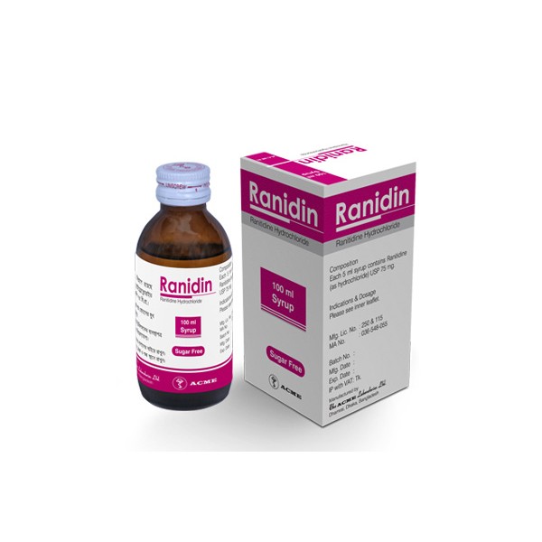 Ranidin 100 ml in Bangladesh,Ranidin 100 ml price , usage of Ranidin 100 ml