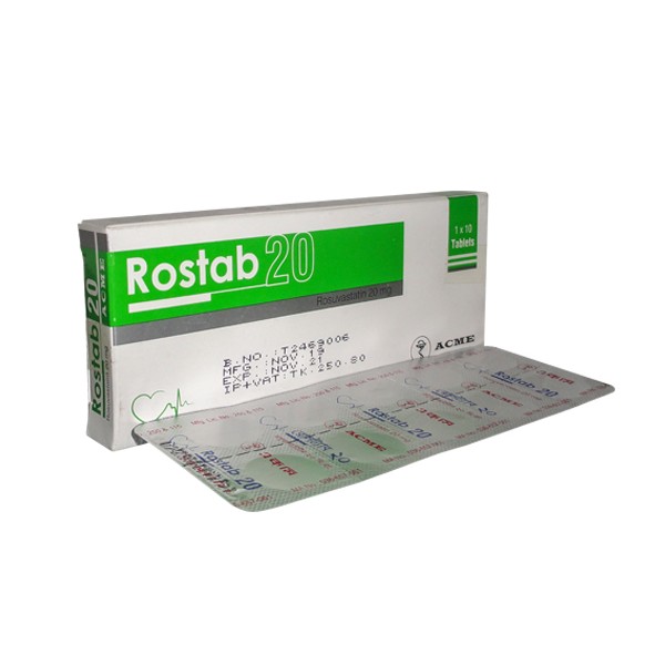 Rostab 20 mg Tablet