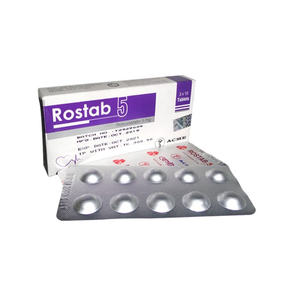 Rostab 5 mg Tab