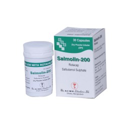 Salmolin 200 mcg rotacap 30's pack Salmolin 200 mcg rotacap 30's pack