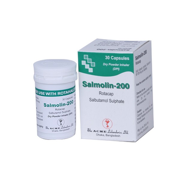 Salmolin 200 rotacap in Bangladesh,Salmolin 200 rotacap price , usage of Salmolin 200 rotacap