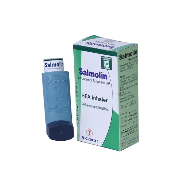 Salmolin Inhaler in Bangladesh,Salmolin Inhaler price , usage of Salmolin Inhaler