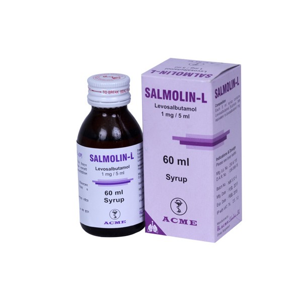 Salmolin-L 60 ml Syrup in Bangladesh,Salmolin-L 60 ml Syrup price, usage of Salmolin-L 60 ml Syrup