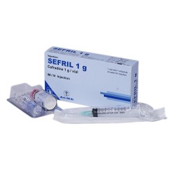 Sefril 1gm IM/IV Injection Sefril 1gm IM/IV Injection