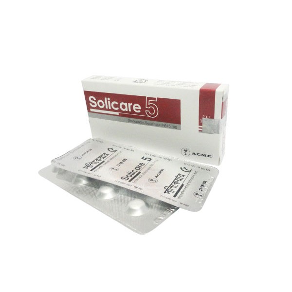 Solicare 5 mg Tablet in Bangladesh,Solicare 5 mg Tablet price, usage of Solicare 5 mg Tablet