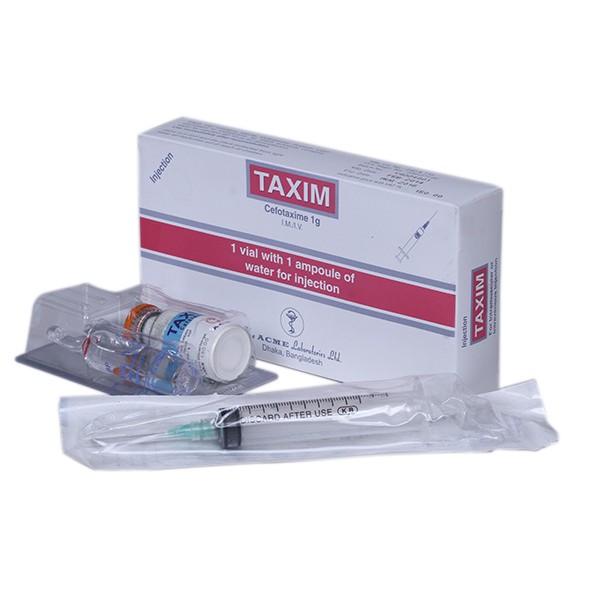 Taxim 1gm  IM/IV Injection