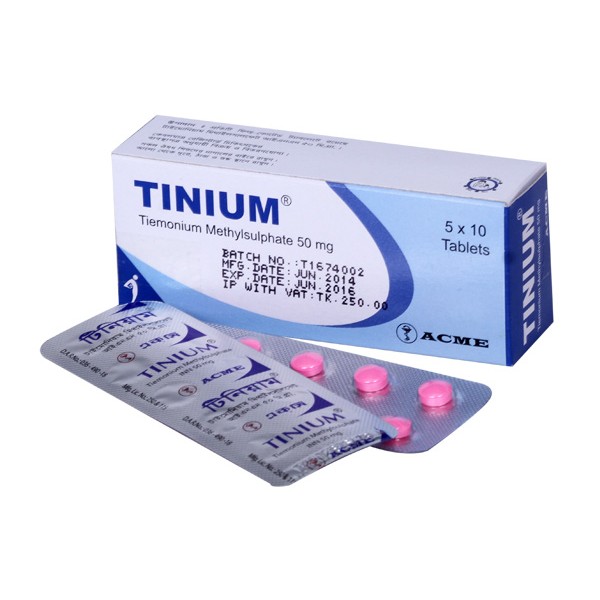 Tinium 50mg Tab in Bangladesh,Tinium 50mg Tab price , usage of Tinium 50mg Tab