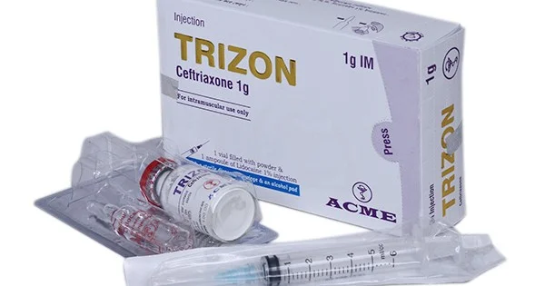 Trizon 1 gm/vial IM Injection - Ceftriaxone