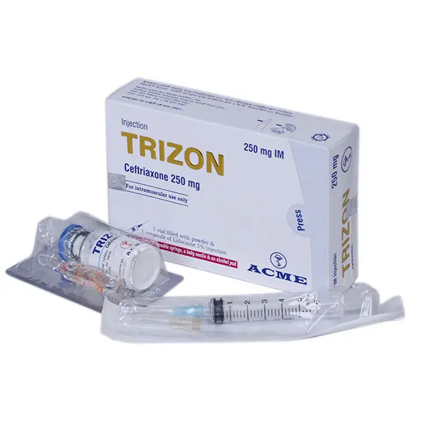 Trizon Trizon IM 250 mg Injection - Ceftriaxone