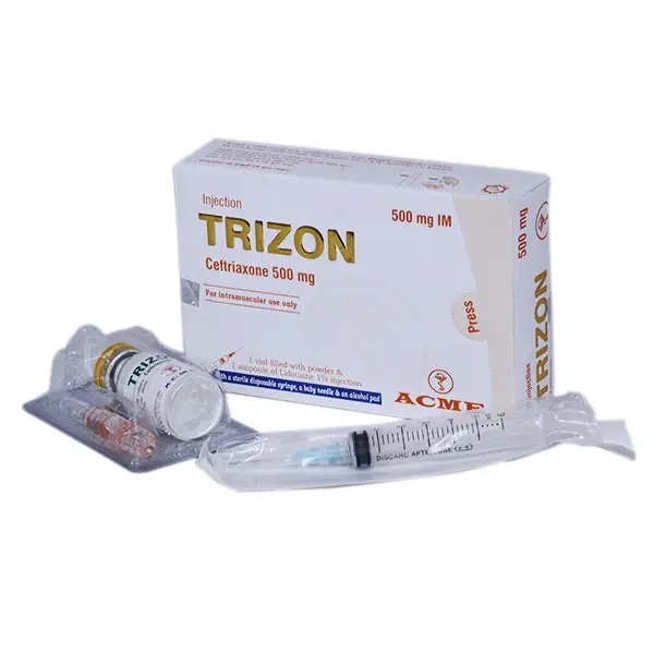 Trizon Trizon IM 500mg Injection - Ceftriaxone