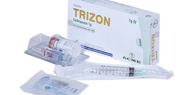 Trizon IV 1 gm Injection - Ceftriaxone