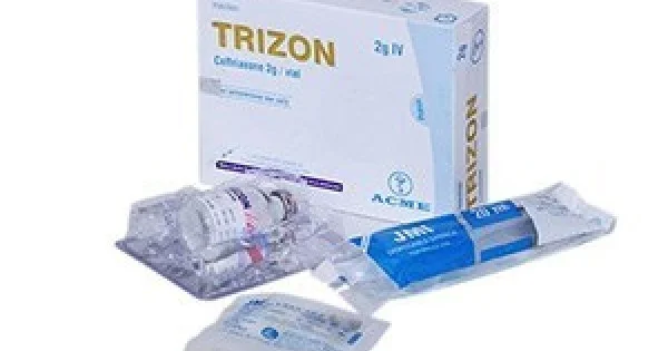 Trizon IV 2 gm Injection - Ceftriaxone