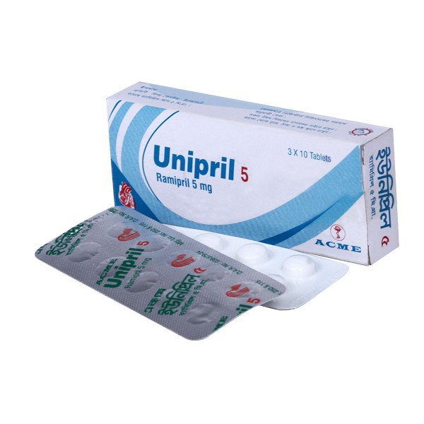 Unipril 5 mg Tablet in Bangladesh,Unipril 5 mg Tablet price , usage of Unipril 5 mg Tablet