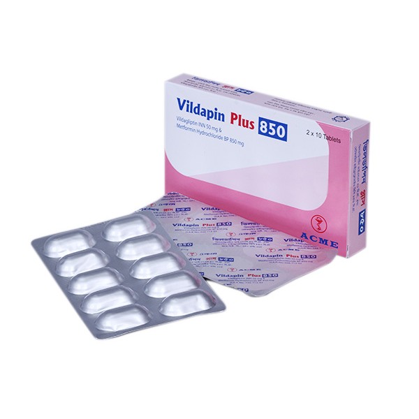 Vildapin Plus 50 mg+850 mg