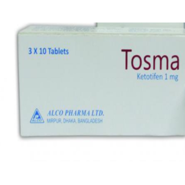 Tosma 1 mg Tablet in Bangladesh,Tosma 1 mg Tablet price , usage of Tosma 1 mg Tablet