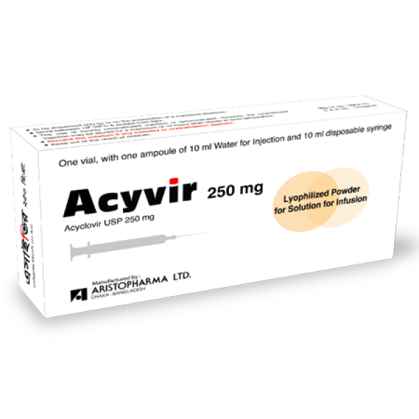Acyvir 250 Inj in Bangladesh,Acyvir 250 Inj price , usage of Acyvir 250 Inj