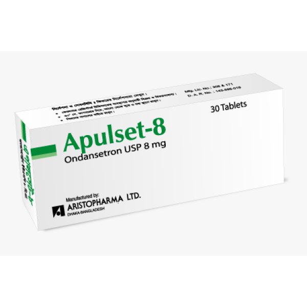 Apulset 8mg Tab in Bangladesh,Apulset 8mg Tab price , usage of Apulset 8mg Tab