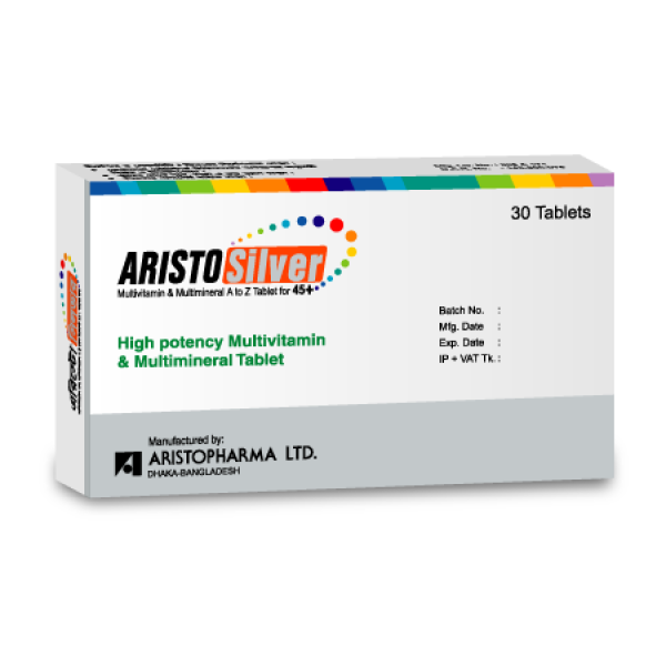 Aristo Silver Tab in Bangladesh,Aristo Silver Tab price , usage of Aristo Silver Tab