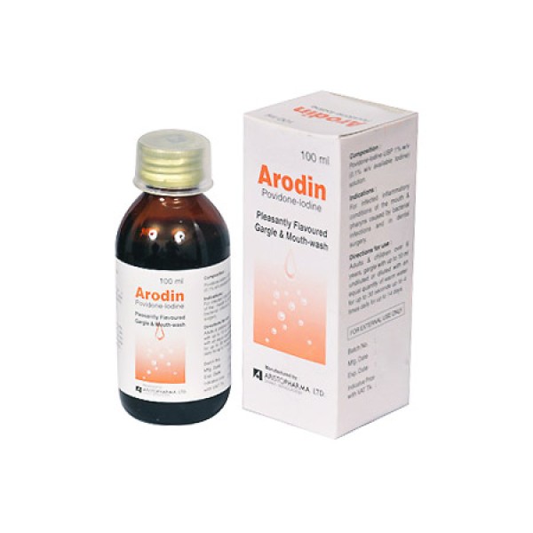Arodin 1% Mouth Wash in Bangladesh,Arodin 1% Mouth Wash price , usage of Arodin 1% Mouth Wash