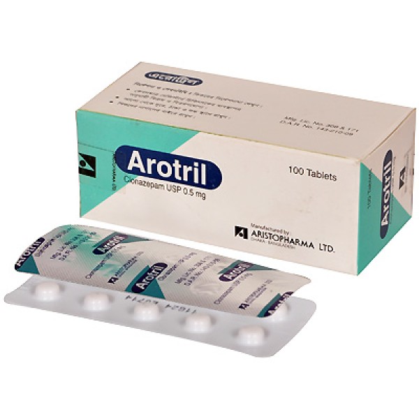 Arotril 0.5mg Tab in Bangladesh,Arotril 0.5mg Tab price , usage of Arotril 0.5mg Tab