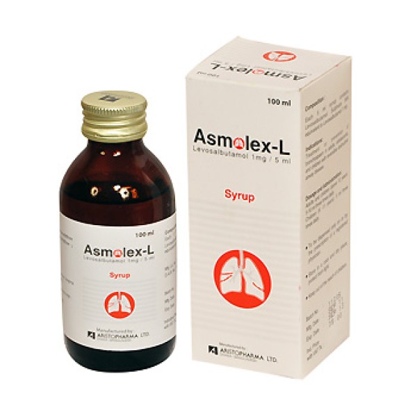 Asmolex-L 1mg/5ml syp in Bangladesh,Asmolex-L 1mg/5ml syp price , usage of Asmolex-L 1mg/5ml syp