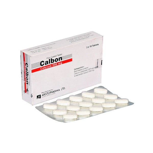 Calbon 500mg Tab in Bangladesh,Calbon 500mg Tab price , usage of Calbon 500mg Tab