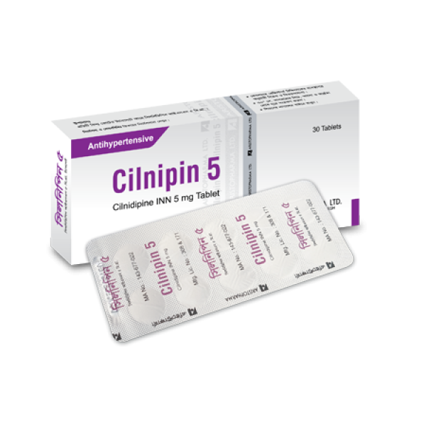 Cilnipin 5 mg Tablet Bangladesh,Cilnipin 5 mg Tablet price , usage of Cilnipin 5 mg Tablet