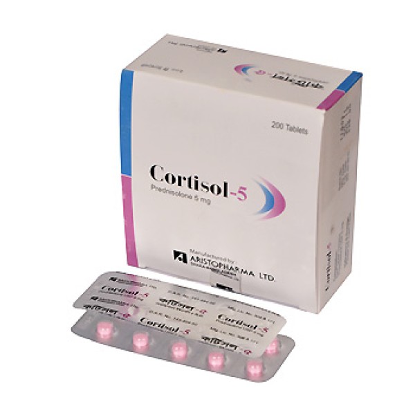 Cortisol 5mg Tab in Bangladesh,Cortisol 5mg Tab price , usage of Cortisol 5mg Tab