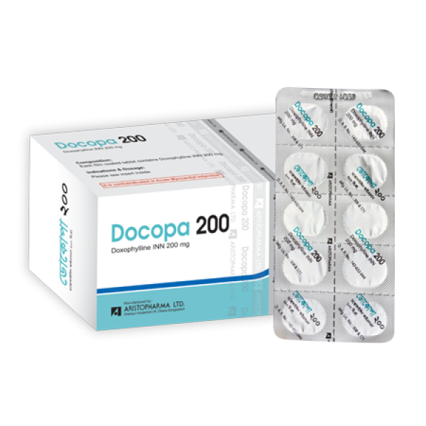 Docopa 200 mg Tab in Bangladesh,Docopa 200 mg Tab price , usage of Docopa 200 mg Tab