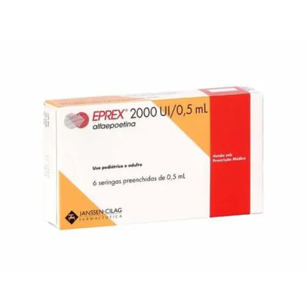 Epotrek Inj EPREX 2000 IU Inj. - Epoetin Alfa