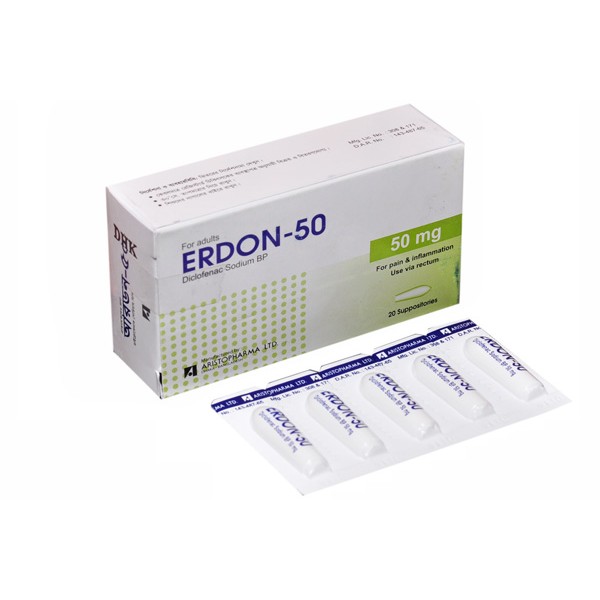 Erdon 50mg Suppository Erdon 50mg Suppository