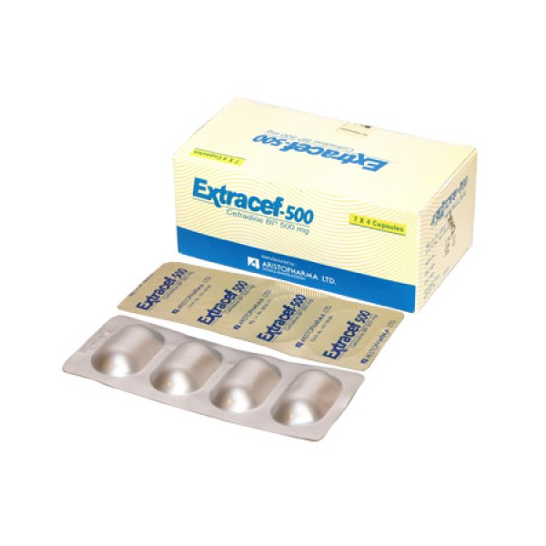 Extracef 500 Capsule 500mg Extracef 500 Capsule 500mg