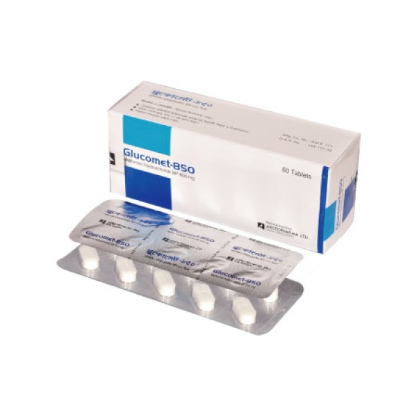 Glucomet 850mg Tab in Bangladesh,Glucomet 850mg Tab price , usage of Glucomet 850mg Tab