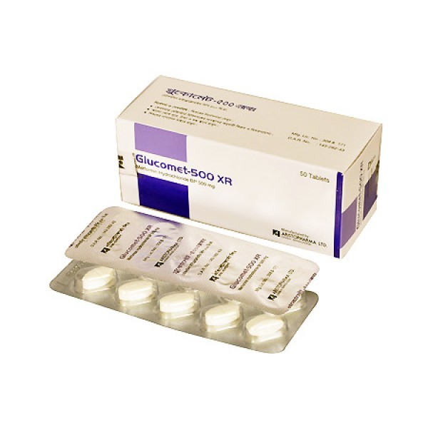 Glucomet XR 500 mg Tablet Glucomet XR 500 mg Tablet