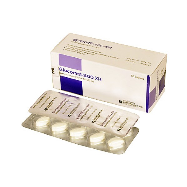 Glucomet XR 500 mg Tablet in Bangladesh,Glucomet XR 500 mg Tablet price , usage of Glucomet XR 500 mg Tablet