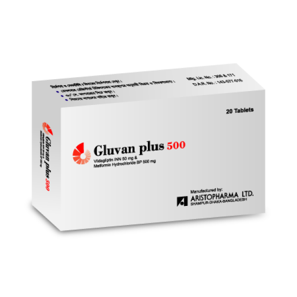 Gluvan Plus 50 mg+500 mg Tablet Bangladesh,Gluvan Plus 50 mg+500 mg Tablet, usage of Gluvan Plus 50 mg+500 mg Tablet,