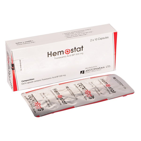 Hemostat 500mg Cap in Bangladesh,Hemostat 500mg Cap price , usage of Hemostat 500mg Cap