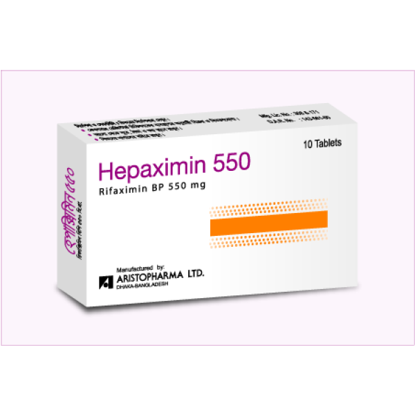 Hepaximin 550mg Tab in Bangladesh,Hepaximin 550mg Tab price , usage of Hepaximin 550mg Tab
