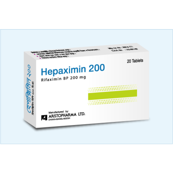 Hepaximin 200mg Tab