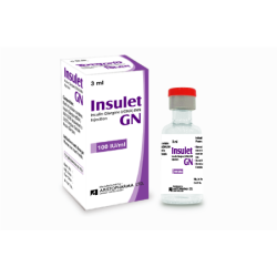 Insulet Injection 30%+70% in 100 IU/ml