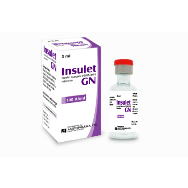 Insulet GN 100 IU/ml 3 ml vial Injection