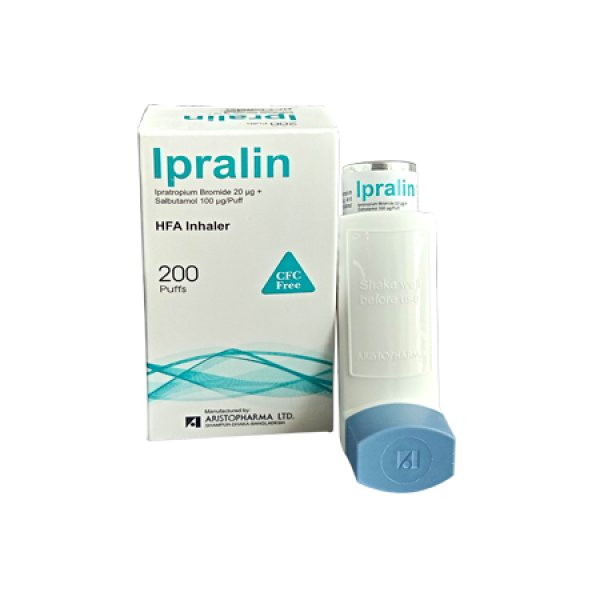 Ipralin HFA Inhaler in Bangladesh,Ipralin HFA Inhaler price , usage of Ipralin HFA Inhaler