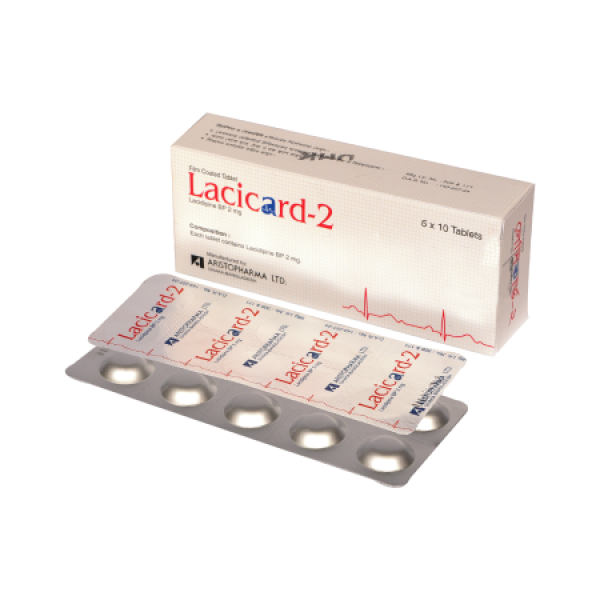 Lacicard 2 mg Tablet in Bangladesh,Lacicard 2 mg Tablet price , usage of Lacicard 2 mg Tablet