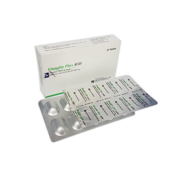 Linaglip Plus 2.5 mg+850 mg Tablet in Bangladesh,Linaglip Plus 2.5 mg+850 mg Tablet price , usage of Linaglip Plus 2.5 mg+850 mg Tablet