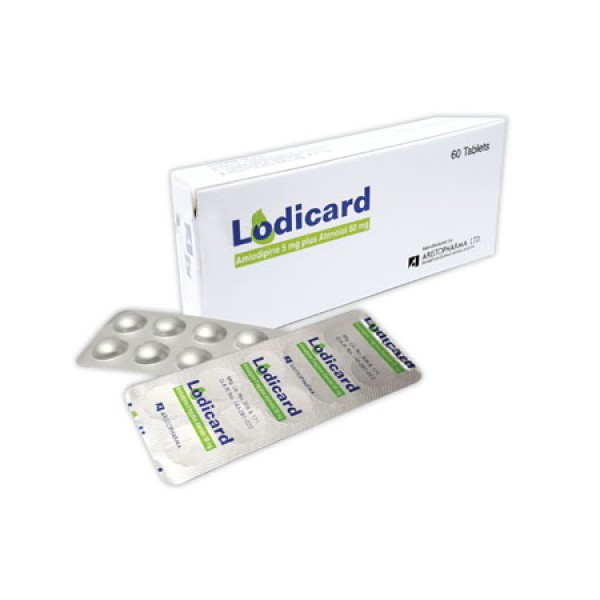 Lodicard 5/50mg Tab in Bangladesh,Lodicard 5/50mg Tab price , usage of Lodicard 5/50mg Tab