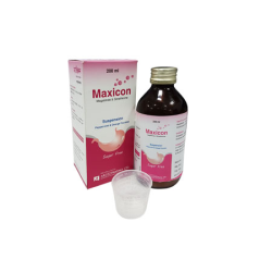 Maxicon Suspension (480 mg+20 mg)/5 ml