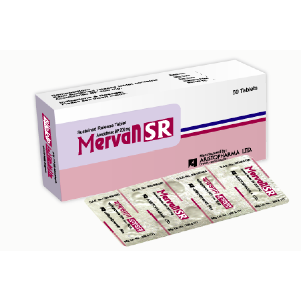 Mervan SR 200 mg Tablet Mervan SR 200 mg Tablet