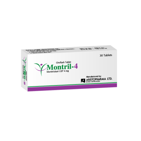 Montril 4 Oroflash Tab in Bangladesh,Montril 4 Oroflash Tab price , usage of Montril 4 Oroflash Tab