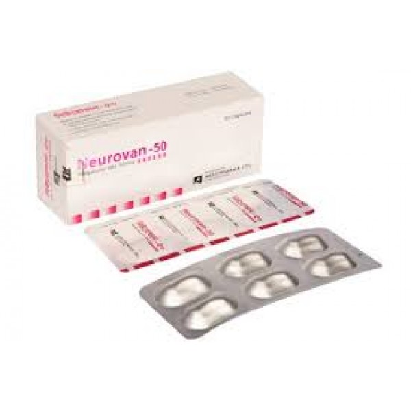 Neurovan 50 Cap in Bangladesh,Neurovan 50 Cap price , usage of Neurovan 50 Cap