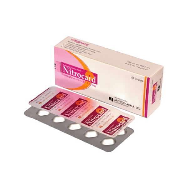 Nitrocard SR 2.6 mg Tablet Bangladesh,Nitrocard SR 2.6 mg Tablet price , usage of Nitrocard SR 2.6 mg Tablet